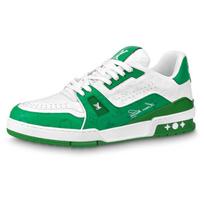 LOUIS VUITTON Lv sportbačiai 'Balti žali' 1AANFY 43 green