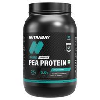 Nutrabay Pure Pea Protein Isolate - 25.3g Protein, 5g BCAA, Designed for Meal Supplementation, Easy to Digest Plant Protein for Muscle Growth &
