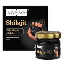 Kapiva Original Himalayan Shilajit/Shilajeet Resin 40g |Super Saver Pack| 250mg/Serving | For Energy, Endurance & Vitality | 160 Servings | 100%