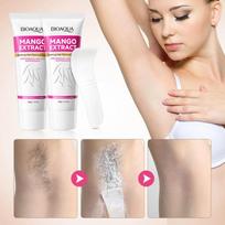 Bioaqua Mango Soothing Hair Removal Cream Gentle Non Irritating For Underarm Leg Arm Body Hair Remove Whitening Creams Onesize beige