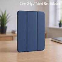 For Apple iPad 9.7 10.2 10.9 11 5th 6th 7th 8th 9th 10th 11th A16 Generation Magnetic Flip Smart Cover For iPad 5 6 7 8 9 10 11 (Navy,iPad 5th 6th 9.7) tamsiai mėlyna