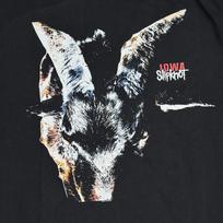 Slipknot Vintage IOWA Goat Head Heavy Metal 90s Band Rock Sz.L T-Shirt REPRINT Unisex T-Shirt S white