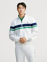 Sergio Tacchini M Goat Colorblock Track Zip-Up (White) Whs/Xl white