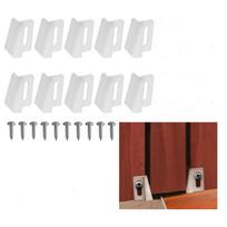 10pack Universal Sliding Door Guide Adjustable Jamb Mounted Guide  Sliding Doors