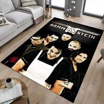 1pc Rammstein Culinary Chaos Carpet for Playroom Bedroom Living Room Sofa Home Decor,kids Game Area Rug Non-slip Floor Mat Y7302 40cm x 60cm gray