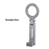 Magnetic Foldable Travel Phone Holder with MagSafe Compatibility gray