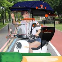 Electric Vehicle Detachable Rain & Sun Canopy