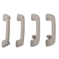 4Pcs Interior Pull Roof Grab Handle ABS Auto Roof Pull Handle Comfortable Grip Replacement for Corolla 2007-2013  Car Accessorie gray