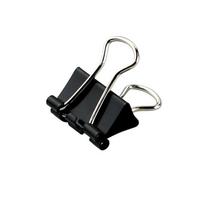 Jindeli Black Binder Clips 15mm black