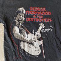 George Thorogood Maverick turo marškinėliai su gitara Juodi Vyriški Unisex S-5XL Unisex T-shirt L gray