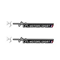 2Pcs Car Body Window Wiper Stickers Decals Accessories For DS SPIRIT DS3 DS4 DS4S DS5 5LS DS6 DS7 DS9 WILD RUBIS E-Tense black