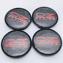 4 vnt. 63 mm / 58 mm I.D. O.Z. OZ Racing logotipas Emblema Automobilio ratų centriniai dangteliai Priedai OZ M595 ratlankiams, stebulei, dangteliai Pakeisti 4pcs OZ Racing Badge&63mm T63 Wheel Cap gray
