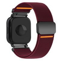 Nylon Sport Straps For Redmi watch 4 5 6 watchband Magnetic Bracelet correa For Xiaomi Band 8pro 9pro active band Accessories Redmi 4 5 6 black