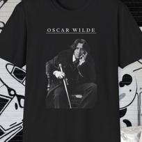 Oscar Wilde Shirt, Iconic Photo | Victorian Era, England, intellectuals, quotes, william shakespeare, mark twain, george bernard shaw, lgbtq L