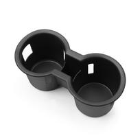 Cup Holder Storage Tray for Land Cruiser LC300 Shock-Absorbing Central Armrest Cup Box TPE Tidying LC300 CUP black