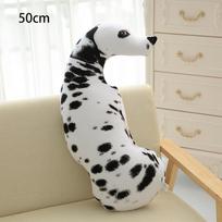 45~90cm Šuns pliušinė pagalvė Gyvybingas aviganis Husky kurtas Shar Pei dėmėtas šuniukas Gyvūno pliušinė pagalvė dekoras dovanai white
