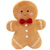 Christmas Gingerbread Man 15Cm Soft Animal Great Gift Plush Doll Figure Toy brown