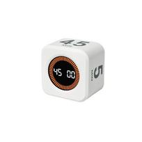 FUKUKOME Pomodoro Timer, Mini Visual Timer with Gravity Function, Count-Up Timer 5102550 Minutes, Rechargeable Productivity Tool, Silent Mode, for white