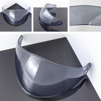 Kvadratinis skydelis AXXIS Square, MT V15B veido skydas Motociklo šalmo priedai black