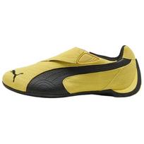 PUMA Slipcat Laisvalaikio Batai Unisex Geltoni Juodi 406357-01 42 juoda