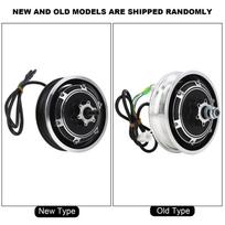 Electric Scooter Hub Motor 48V 1000W Electric Bike Brushless Disc Brake Hub Motor 6.5Inch Diameter Hub black