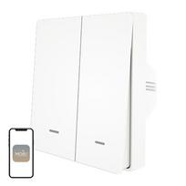 MOES ZS-B-EU2 ZigBee 2 kanalų šviesos jungiklis
