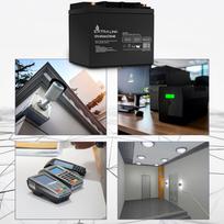 Extralink AKUMULATOR BATTERY ACCUMULATOR AGM 12V 45AH Rūgštinis akumuliatorius (VRLA)