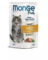 Monge Fresh Adult Chicken konservai katėms su vištiena ir daržovėmis, 85 g