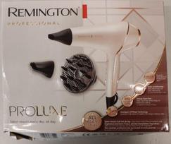 SALE OUT. Remington AC9140 ProLuxe Hair Dryer, White/Gold/Black | Remington Hair dryer | ProLuxe AC9140 | 2400 W | Number of temperature settings 3 | Ionic function | Diffuser nozzle | White/Gold/Black | DAMAGED PACKAGING | Warranty 24 month(s)