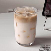 Ledinis Americano Latte Atsparus karščiui stiklinis puodelis Default Option gray