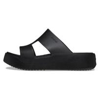 Crocs Non-Slip Durable Silent Slide Sandals Women Sandals Black 209409-001 34-35