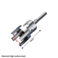 New  PPR/PVC Water Pipe Threader 20MM/25MM Tapping Tool Internal Thread External Thread Integrated Die Water Pipe Wire Opener gray