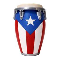 Conga-Style Can Holder Patriotic Flag Design 3D Printed PLA Cup Sleeve for 12oz Standard Cans Unique Gift for Music Lovers