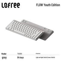 Lofree Xiaoshun Youth Edition 84-Key Wireless Mechanical Keyboard šviesiai pilka spalva