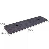 Plastic Triangle Speed Bump Ramp Mat for Cars 500*130*30mm Black gray