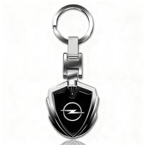 Metal Key Rings Car Logo Fashion Keychain For Opel insignia Astra H G J Antara vectra Vivaro corsa c d zafira b Car Styling Wf1 gray