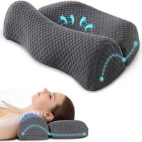 Neck Pillow For Neck Pain and Ergonomic Pillows Pain Relief Sleeping Sleeping For Back Stomach Side Sleeper Home tamsiai pilka spalva