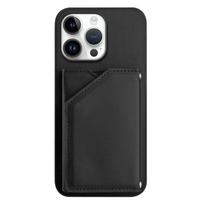 Card Holder Back Case For Honor 400 200 90 Magic 7 6 5 Lite X9C Smart Huawei P70 Magnetic Button-Flip Leather Wallet Phone Cover Honor X7A black