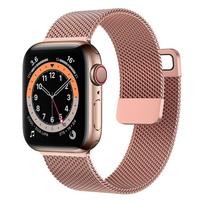 Magnetic Loop Strap for Apple watch 11 10 Band 46mm 42mm 44mm 45mm 41mm Ultra2 49mm bracelet correa iwatch series 8 7 6 9 SE 5 4 38 40 41 S10-42mm black