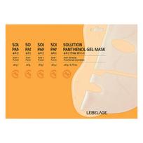 LEBELAGE Solution Panthenol Gel Mask Hydrating Barrier Boost 20g [5 Sheets] beige