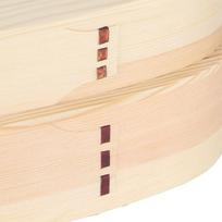 Wooden Material Japanese Bento Box With Divider Portable Sushi Box  For Workers abrikosas