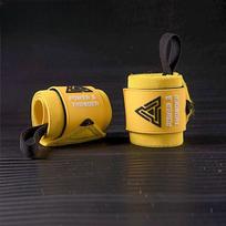 Weightlifting Wrist Support Straps Crossfit Hand Grip Powerlifting Pullups Deadlift Workout Injury Prevention  Gloves yellow