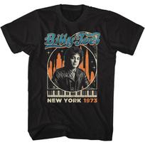 Billy Joel The Piano Man New York 1973 Men's T Shirt Rock Concert Music Merch L gray