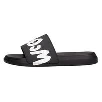 Alexander McQueen Graffiti Logo Slides Women's 686931W4QS31070 35 black