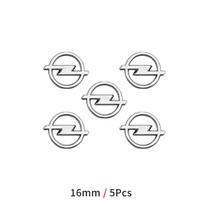 16mm ABS Emblem Symbol Logo Sticker Car Key Remote Case For Opel Insignia Astra J F Antara Meriva Zafira H G Corsa Vectra Hy4 white