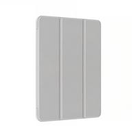 For Samsung Galaxy Tab A7 A8 A9 Plus S6 Lite S7 S8 S9 S10 FE 10.4 11 X200 X210 X110 T500 P610 P620 Magnetic Cover Silicone Case (Grey,A7 10.4 2020 T500) pilka