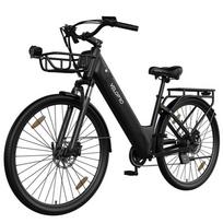 Elektrinis dviratis Velopro C1 Pro 250W variklis 27.5  padanga Miesto kelionėms Elektrinis dviratis 36V 18Ah Hidrauliniai stabdžiai 7 pavaros LCD ekranas Didžiausias greitis 25 km/h juoda