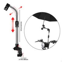 Umbrella Mount Holder Handle Bar Clamp Connector,Portable Support Angle Adjustable black