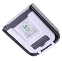 Wall Mounted Trash Can Bin Folding Waste Bin 7L/10L Kitchen Hanging Trash Bin Garbage Recycle Dustbin Rubbish Bins 7L