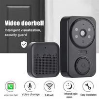 M8 Smart Visual Doorbell Dviejų krypčių domofono infraraudonųjų spindulių naktinio matymo nuotolinio stebėjimo apsaugos sistema juoda